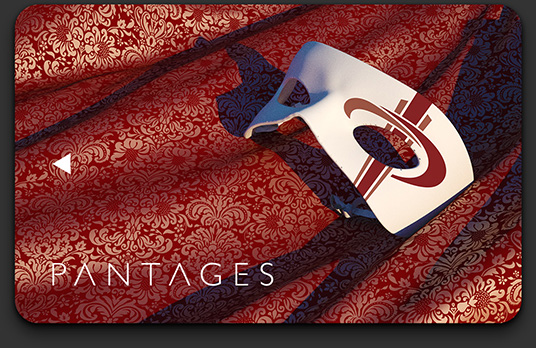 Red version of Pantages room card