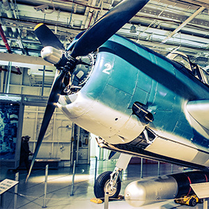 Propellor Plane on Intrepid